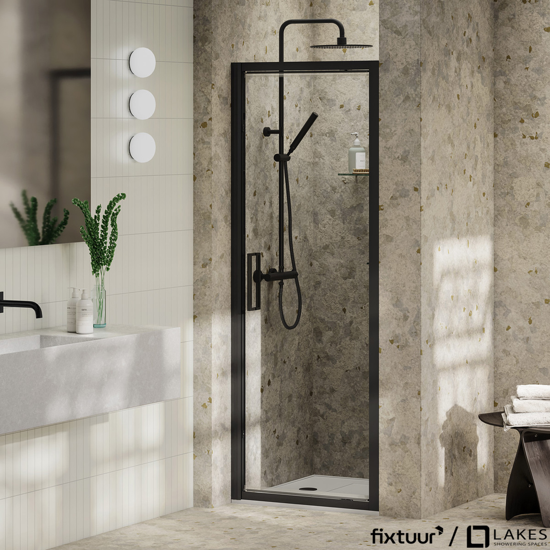 Fixtuur — Lakes shower enclosure