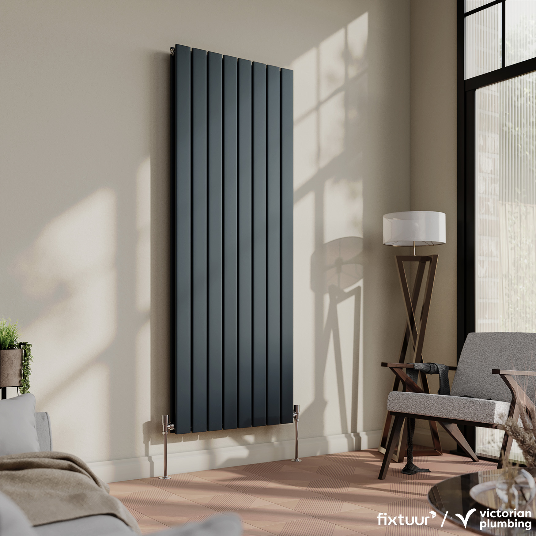 Fixtuur — Victorian Plumbing vertical radiator