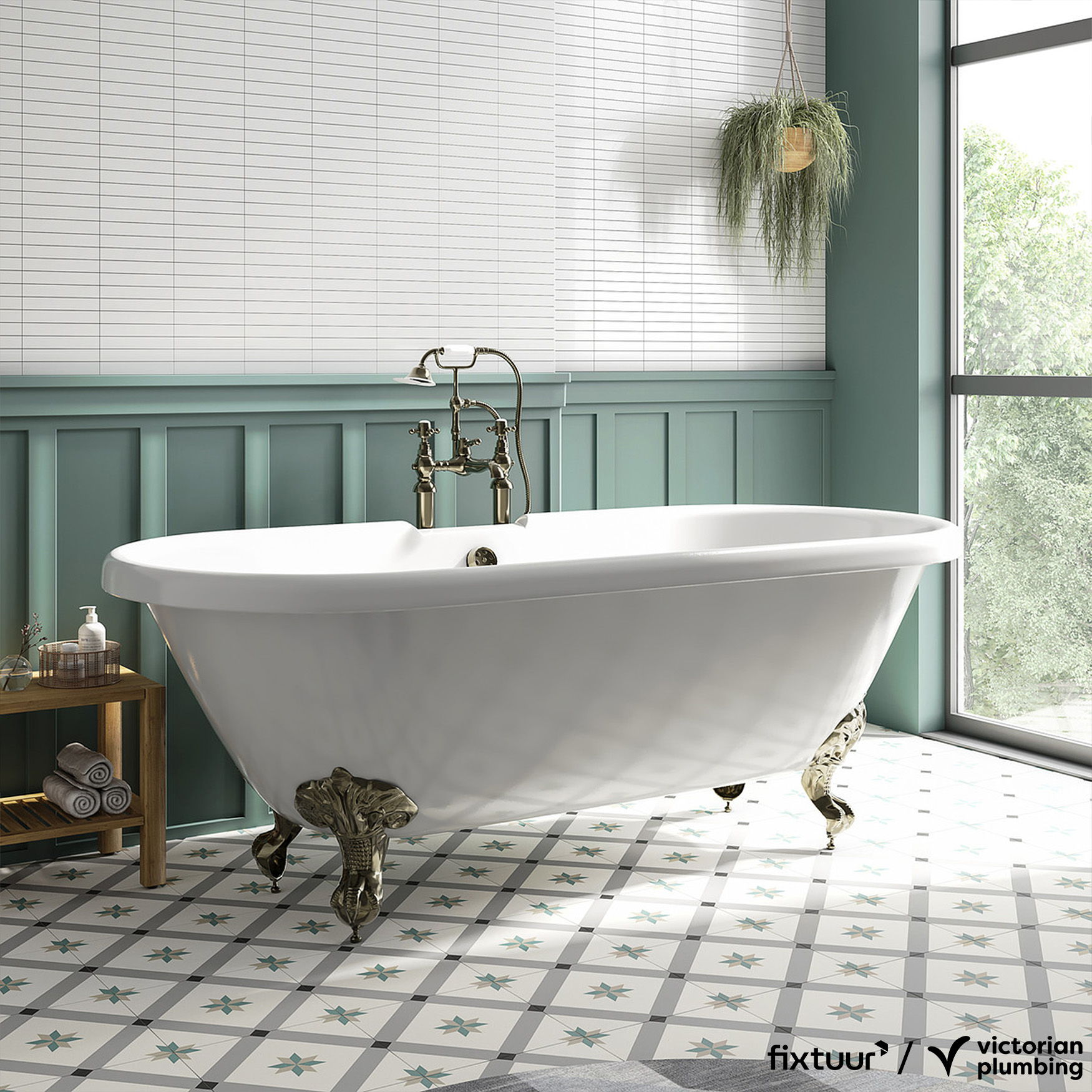 Fixtuur — Victorian Plumbing clawfoot bath