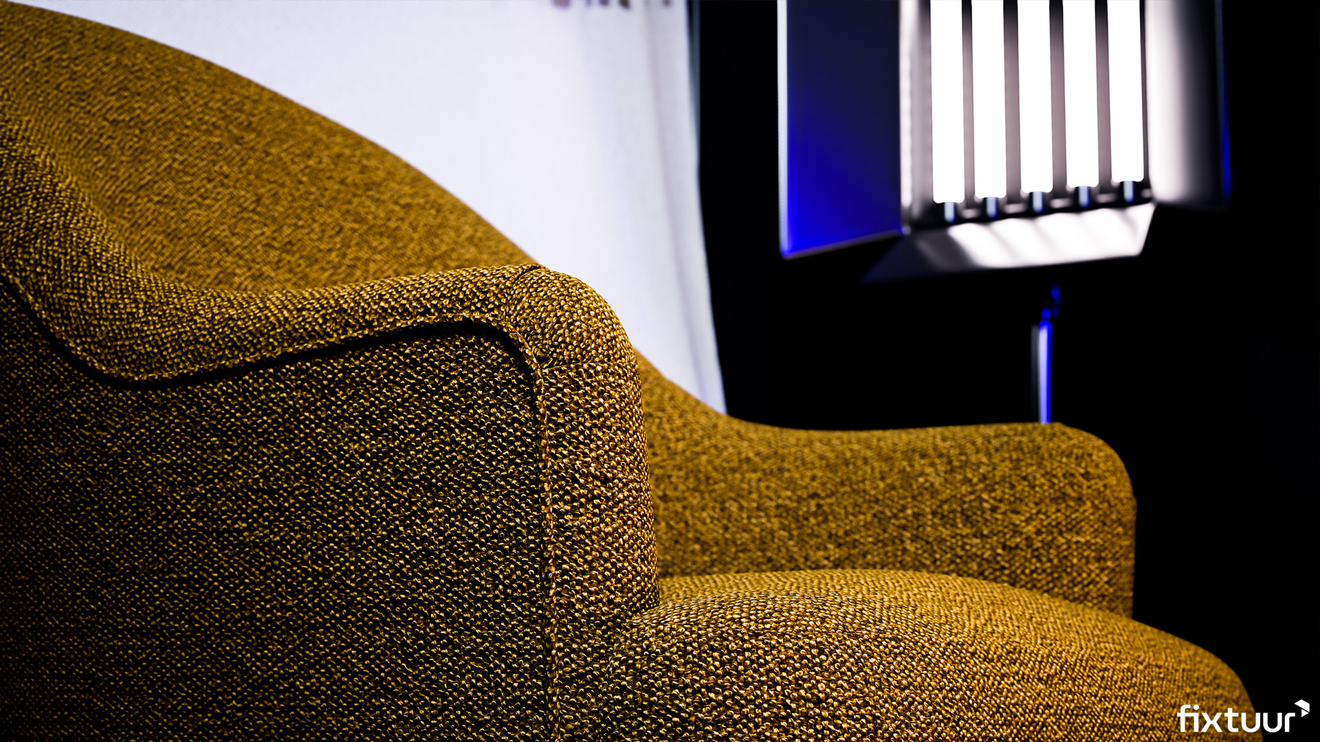 Fixtuur — armchair studio detail