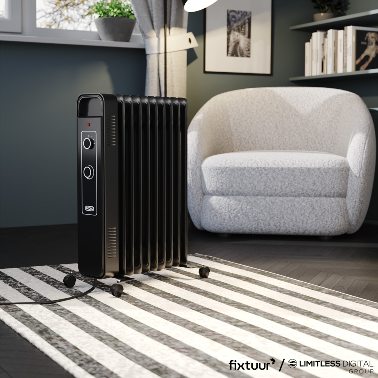 Fixtuur — Limitless Digital Group heater