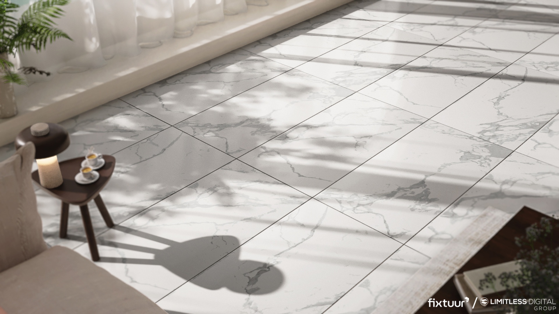 Fixtuur — Limitless Digital Group marble floor