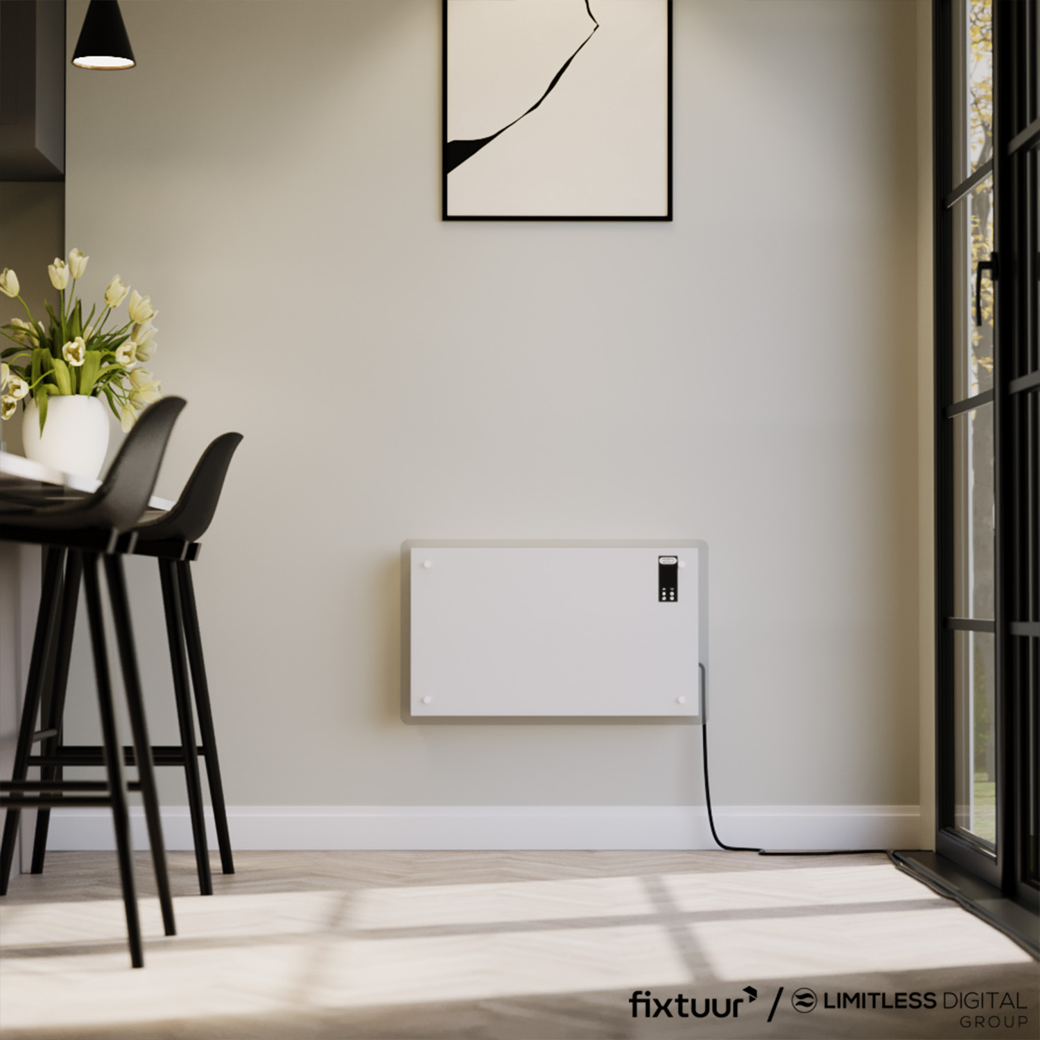 Fixtuur — Limitless Digital Group panel heater