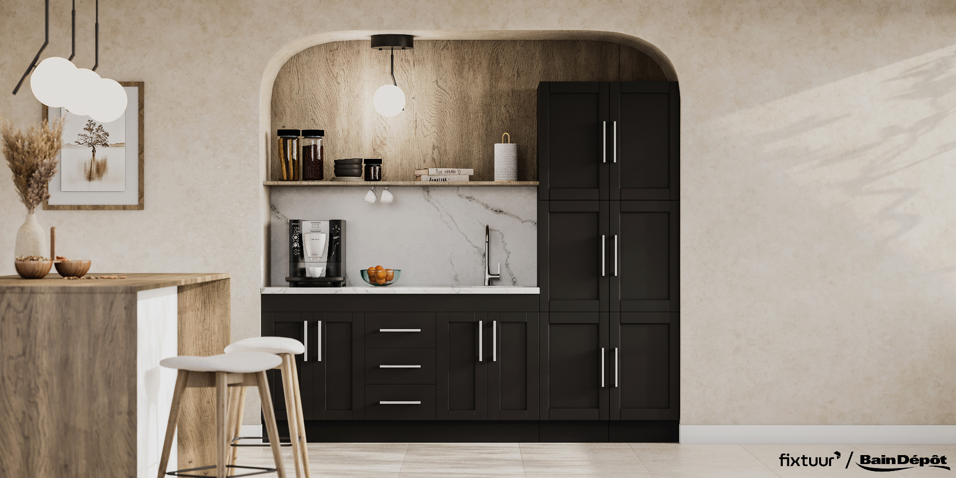 Fixtuur — Bain Dépôt kitchen